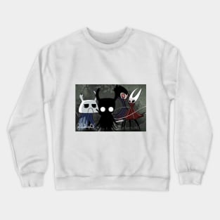 Hollow Knight, Hornet, Grimm, Zote (Fan Art) Crewneck Sweatshirt